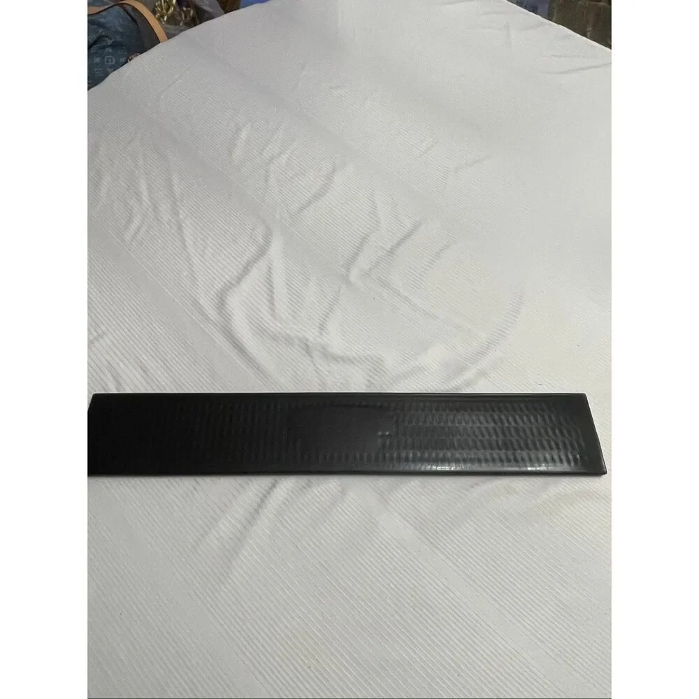 Bulleit Bourbon Whiskey BEER SPILL RAIL BAR MAT 3 1/2